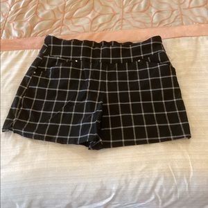INC Black and White Shorts
